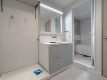 【神奈川県/藤沢市鵠沼海岸】コーポ鵠沼 B棟 洗面所