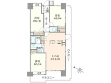 【神奈川県/藤沢市長後】メディウス長後 間取り図