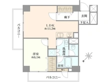 【神奈川県/平塚市浅間町】藤和平塚コープ 間取り図