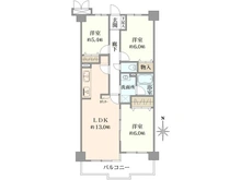 【神奈川県/平塚市岡崎】平塚パークサイドダイヤモンドマンション 間取り図