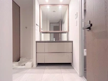 【神奈川県/藤沢市鵠沼海岸】クリオ鵠沼海岸グランロワ 洗面所