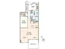 【神奈川県/藤沢市鵠沼海岸】クリオ鵠沼海岸グランロワ 間取り図