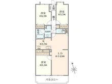 【神奈川県/茅ヶ崎市西久保】アザリア茅ヶ崎 間取り図