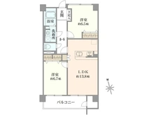 【神奈川県/藤沢市亀井野】六会駅前高層住宅 間取り図