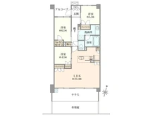 【神奈川県/茅ヶ崎市汐見台】リストレジデンス茅ヶ崎海岸 間取り図