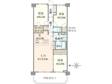 【神奈川県/平塚市袖ケ浜】オハナ平塚袖ヶ浜 間取り図