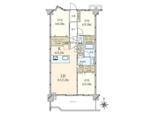 【神奈川県/茅ヶ崎市東海岸南】ヴェレーナグラン茅ヶ崎東海岸 間取り図