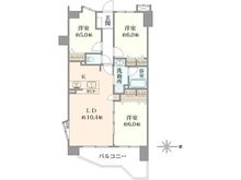 【神奈川県/大和市大和東】クリオ大和参番館 間取り図