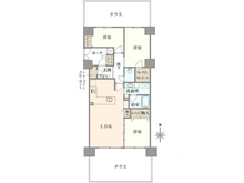 【神奈川県/藤沢市湘南台】エスタテラ湘南台オーシャンコート 間取り図