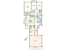 【神奈川県/鎌倉市腰越】ヴァンヴェール鎌倉 間取り図
