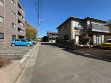 【神奈川県/藤沢市大庭】藤沢西ガーデンハウス 前面道路