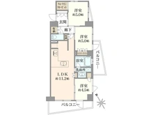 【神奈川県/藤沢市片瀬】ヴェレーナ江ノ島 間取り図