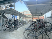 【神奈川県/平塚市明石町】グリーンコート平塚コンサイト 駐輪場