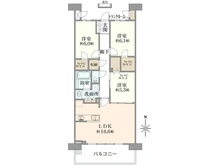 【神奈川県/藤沢市川名】パークアリーナセントラルウイングイースト 間取り図