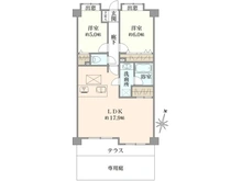 【神奈川県/藤沢市辻堂西海岸】ライオンズマンション辻堂海浜公園 間取り図