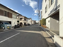 【神奈川県/平塚市四之宮】クリオ平塚八番館 前面道路
