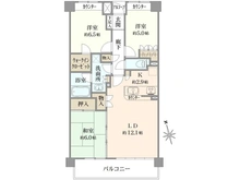 【神奈川県/茅ヶ崎市中海岸】プランヴェール茅ヶ崎中海岸 間取り図