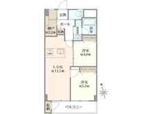 【神奈川県/藤沢市善行】ハイツ善行  間取り図