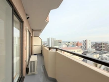 【神奈川県/平塚市代官町】湘南平塚スカイマンション バルコニー