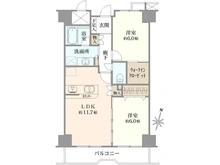 【神奈川県/平塚市代官町】湘南平塚スカイマンション 間取り図