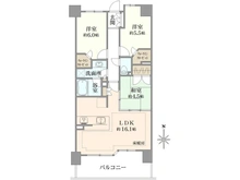 【神奈川県/茅ヶ崎市赤松町】プライム湘南辻堂リーフィアレジデンス 間取り図