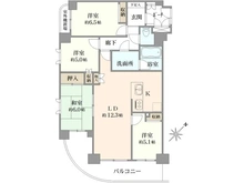 【神奈川県/藤沢市藤沢】サンヴェール藤沢 間取り図