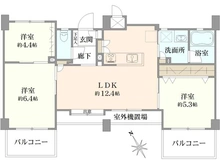 【神奈川県/藤沢市立石】アプロアメニティ藤沢善行  間取り図