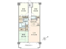 【神奈川県/藤沢市片瀬海岸】グランシティ湘南海岸マリナージュスクエア 間取り図