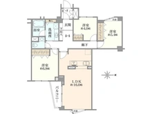 【神奈川県/藤沢市鵠沼海岸】グランドメゾン鵠沼海岸 間取り図