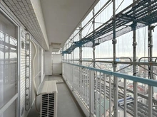 【神奈川県/平塚市八千代町】東急ドエル・アルス平塚 バルコニー：大規模修繕中