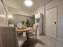 【神奈川県/藤沢市片瀬海岸】シーサイド片瀬江ノ島 ダイニングキッチン