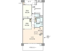 【神奈川県/茅ヶ崎市汐見台】パークホームズ湘南茅ヶ崎海岸 間取り図