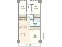 【神奈川県/平塚市田村】秀和平塚レジデンス 間取り図
