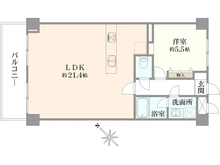 【神奈川県/藤沢市片瀬海岸】ライオンズマンション片瀬江ノ島 間取り図