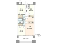 【神奈川県/平塚市見附町】ライオンズプラザ平塚見附町 間取り図