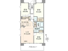 【神奈川県/藤沢市鵠沼海岸】レーベン鵠沼海岸BLUENOVA 間取り図