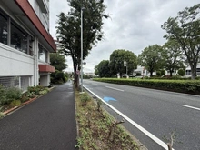 【神奈川県/藤沢市大庭】湘南スカイハイツ 1-4号棟  前面道路
