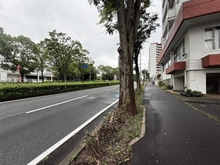 【神奈川県/藤沢市大庭】湘南スカイハイツ 1-4号棟  前面道路