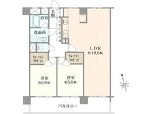【神奈川県/藤沢市大庭】湘南スカイハイツ 1-4号棟  間取り図