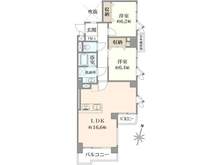 【神奈川県/藤沢市白旗】ダイアパレス藤沢 間取り図