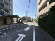 【神奈川県/茅ヶ崎市緑が浜】ライオンズマンション茅ヶ崎グランコート 前面道路