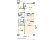 【神奈川県/平塚市宮松町】パークホームズLaLa湘南平塚 間取り図