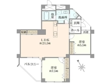 【神奈川県/鎌倉市岡本】鎌倉ロジュマン B棟 間取り図