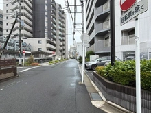 【神奈川県/平塚市宮の前】プレディアンスフォート湘南平塚リコット 前面道路