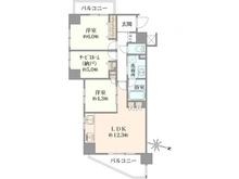 【神奈川県/平塚市宮の前】プレディアンスフォート湘南平塚リコット 間取り図