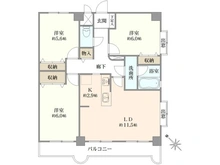 【神奈川県/藤沢市片瀬海岸】ライオンズマンション片瀬江ノ島第二 間取り図