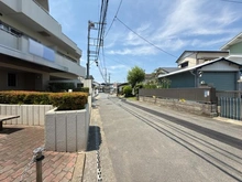 【神奈川県/茅ヶ崎市柳島】茅ヶ崎ガーデンハウス 前面道路