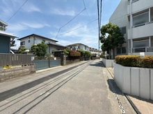 【神奈川県/茅ヶ崎市柳島】茅ヶ崎ガーデンハウス 前面道路