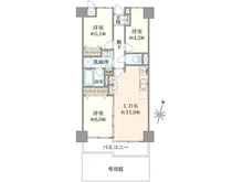 【神奈川県/茅ヶ崎市柳島】茅ヶ崎ガーデンハウス 間取り図