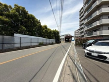 【神奈川県/藤沢市善行坂】クリオ藤沢善行伍番館 前面道路